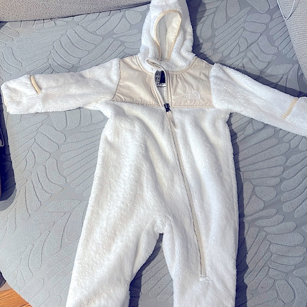 The North Face infant fleece onesie